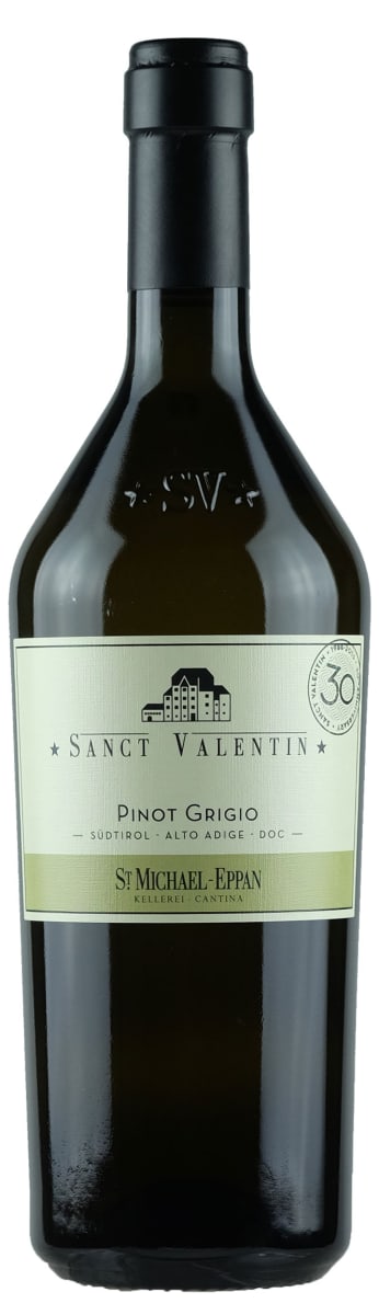 St. Michael-Eppan Sanct Valentin Pinot Grigio 2018  Front Bottle Shot