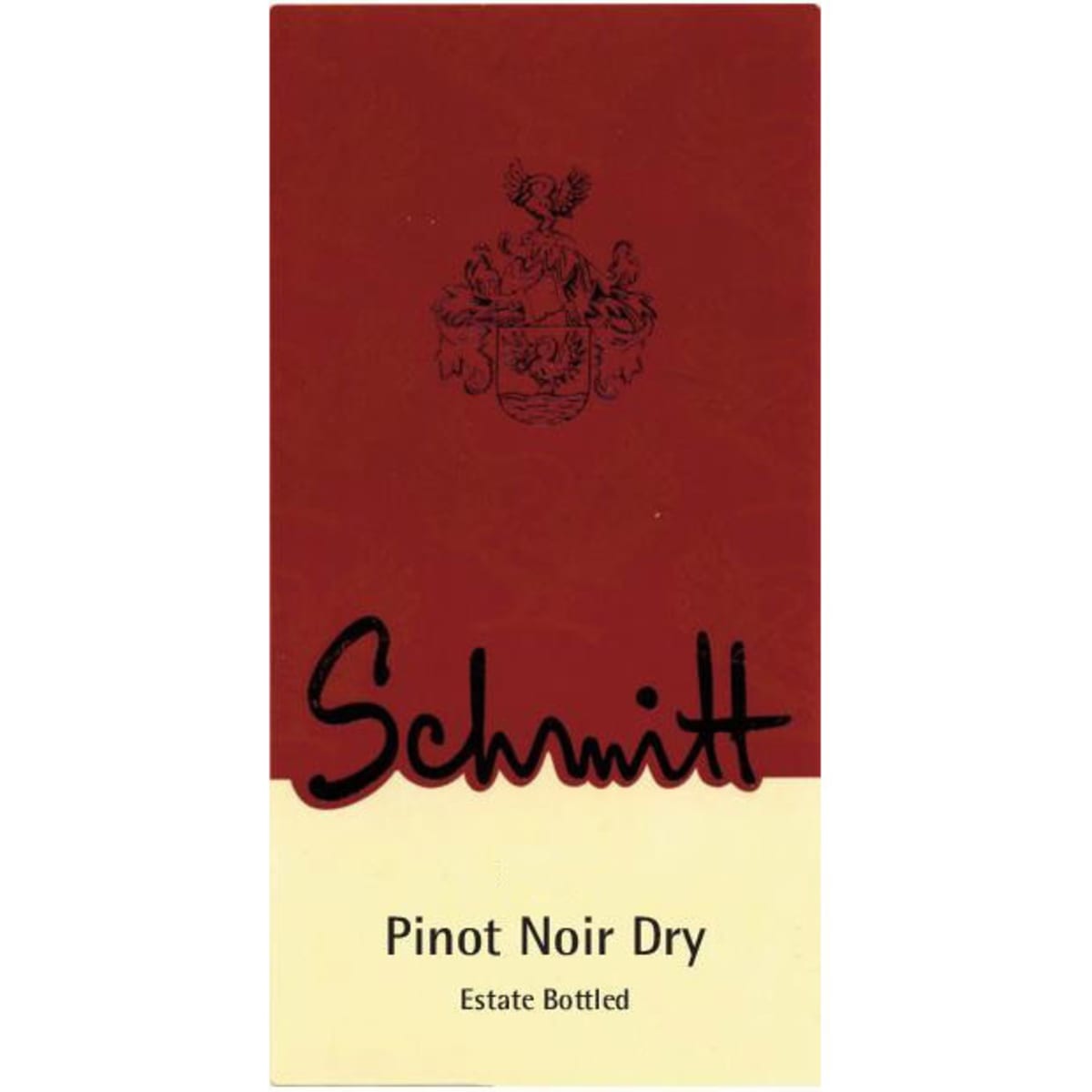 Schmitt Rheinhessen Dry Pinot Noir 2016  Front Label