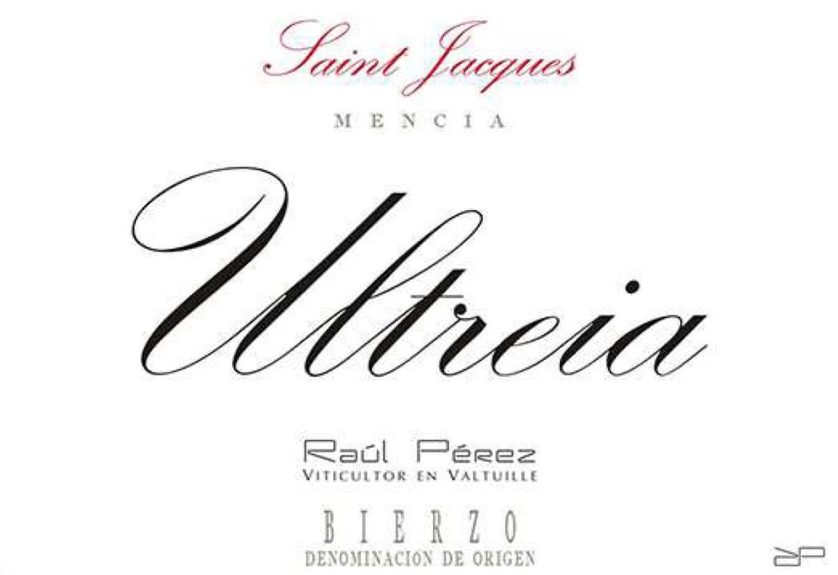 Bodegas Raul Perez Ultreia Saint Jacques 2014  Front Label