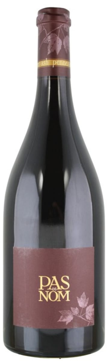 Penner-Ash Pas De Nom Pinot Noir 2011  Front Bottle Shot