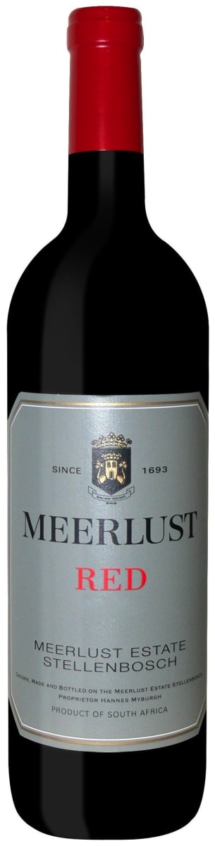 Meerlust Red Blend 2015  Front Bottle Shot