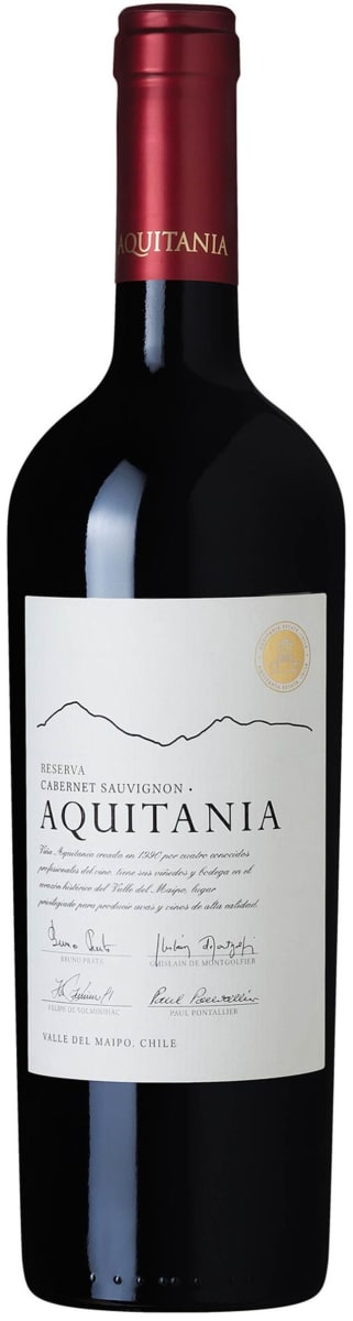 Aquitania Cabernet Sauvignon Reserva 2015 Front Bottle Shot