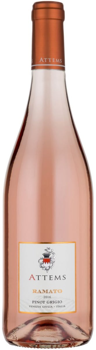 Attems Pinot Grigio Ramato 2016 Front Bottle Shot