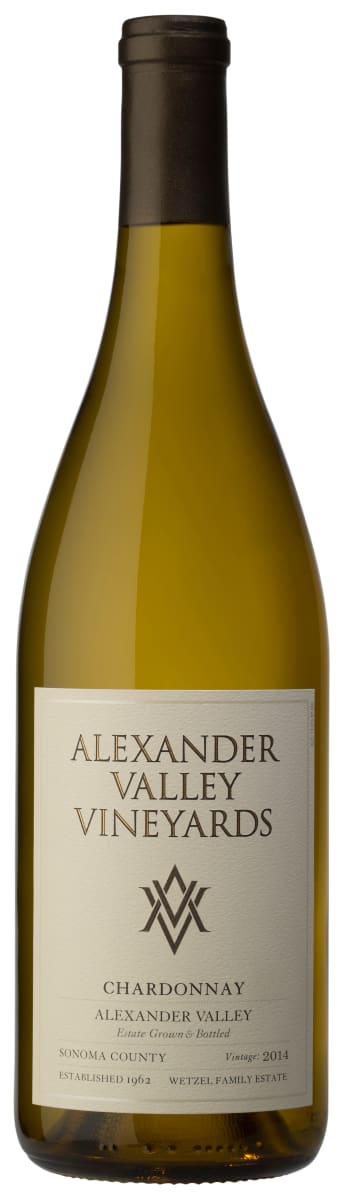 Alexander Valley Vineyards Estate Chardonnay 2014 Front Bottle Shot