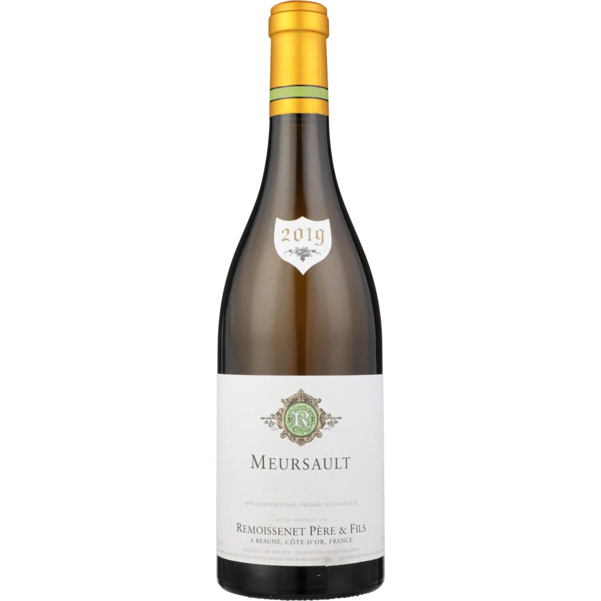 Remoissenet Meursault 2019  Front Bottle Shot