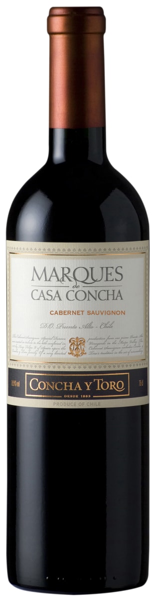 Concha y Toro Marques de Casa Concha Cabernet Sauvignon 2014 Front Bottle Shot