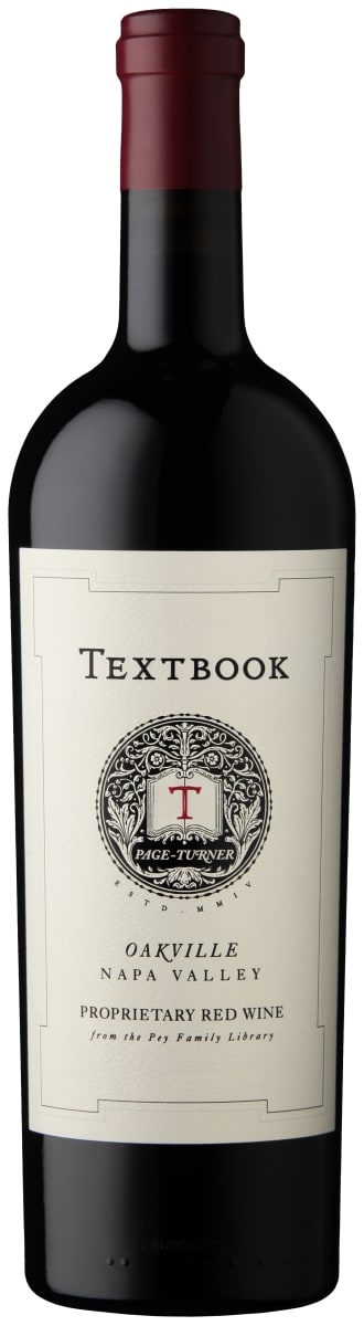 Textbook Page Turner Proprietary Red 2016  Front Bottle Shot