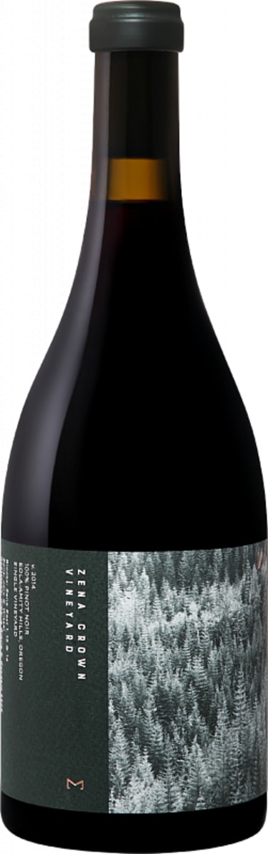 Zena Crown Vineyard The Sum Pinot Noir 2015  Front Bottle Shot