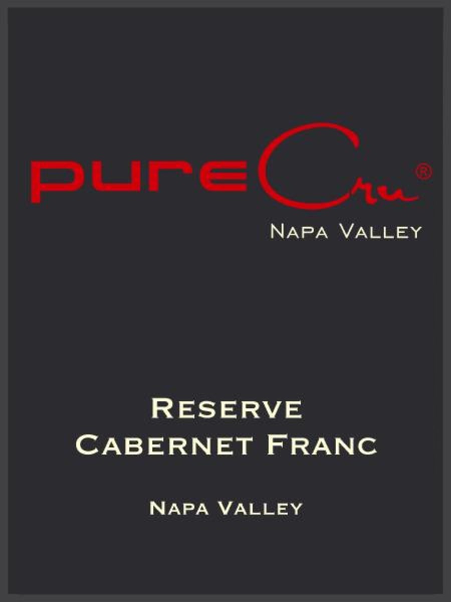 PureCru Napa Valley Reserve Cabernet Franc 2012  Front Label