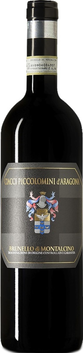 Ciacci Piccolomini d'Aragona Brunello di Montalcino 2012 Front Bottle Shot