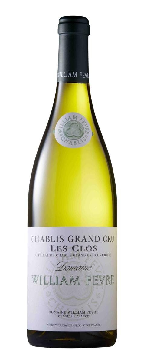 William Fevre Chablis Les Clos Grand Cru 2020  Front Bottle Shot