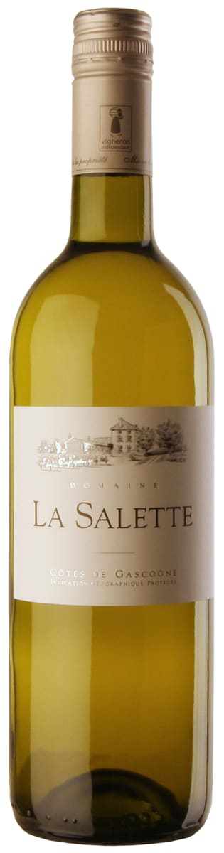 Domaine de Salette Cotes de Gascogne Blanc 2016 Front Bottle Shot