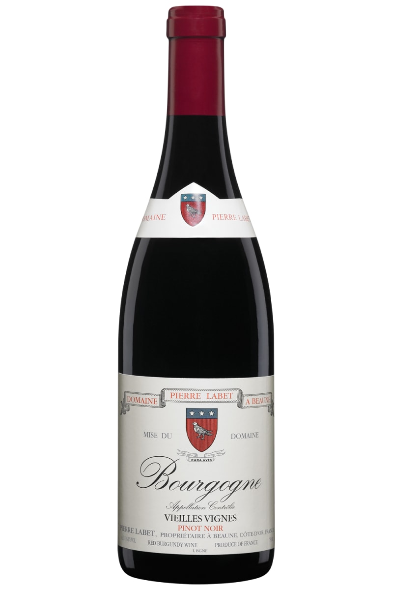 Domaine Pierre Labet Bourgogne Pinot Noir Vieilles Vignes 2015  Front Bottle Shot