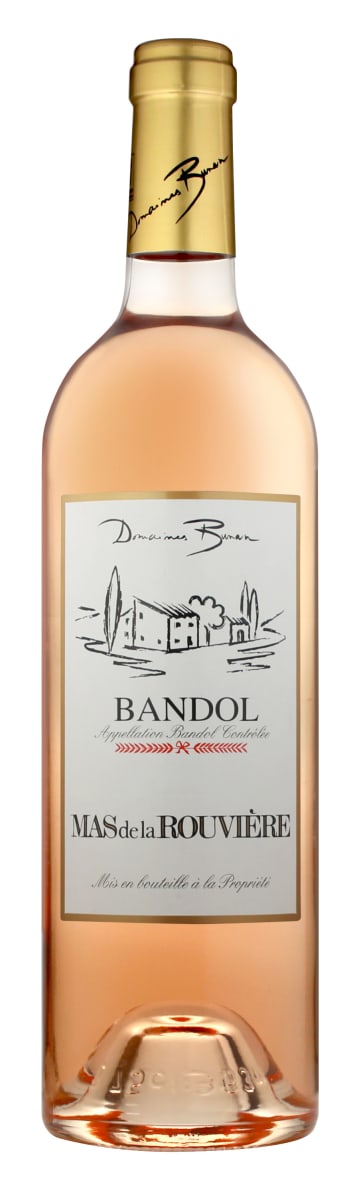 Domaines Bunan Bandol Mas de la Rouviere Rose 2020  Front Bottle Shot