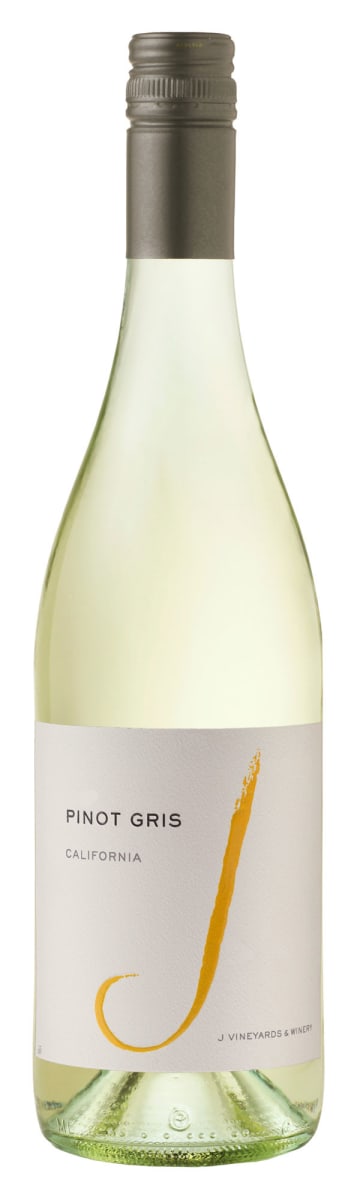 J Vineyards California Pinot Gris 2021  Front Bottle Shot