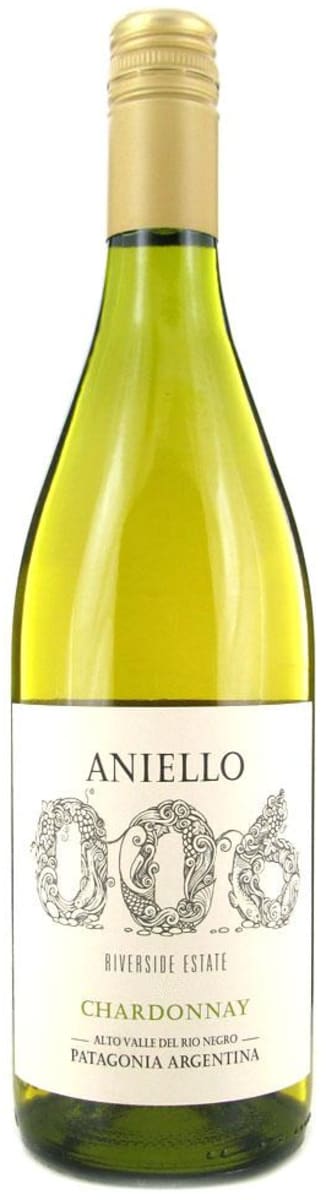Bodega Aniello 006 Chardonnay 2017  Front Bottle Shot