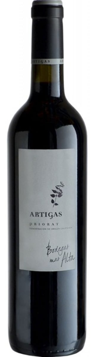 Bodegas Mas Alta Artigas Priorat 2013 Front Bottle Shot