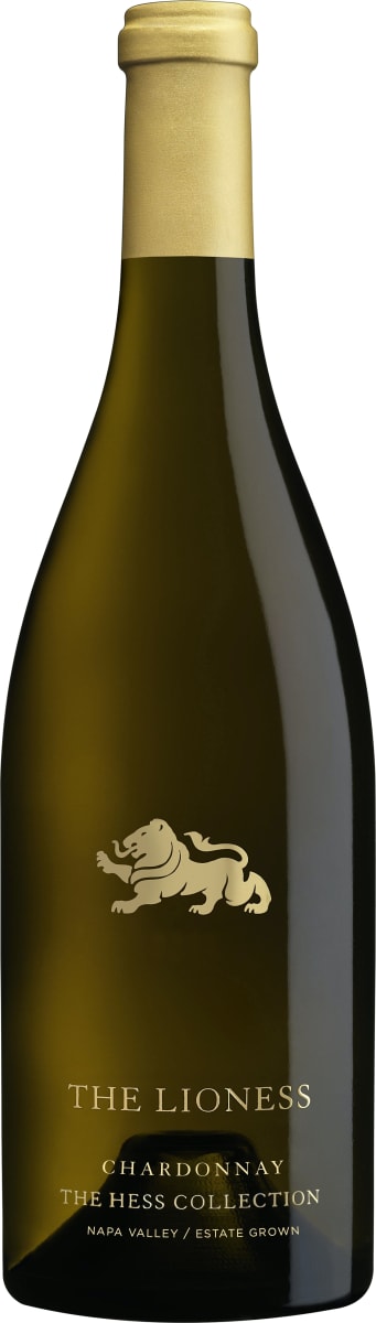 Hess Collection The Lioness Estate Chardonnay 2019  Front Bottle Shot