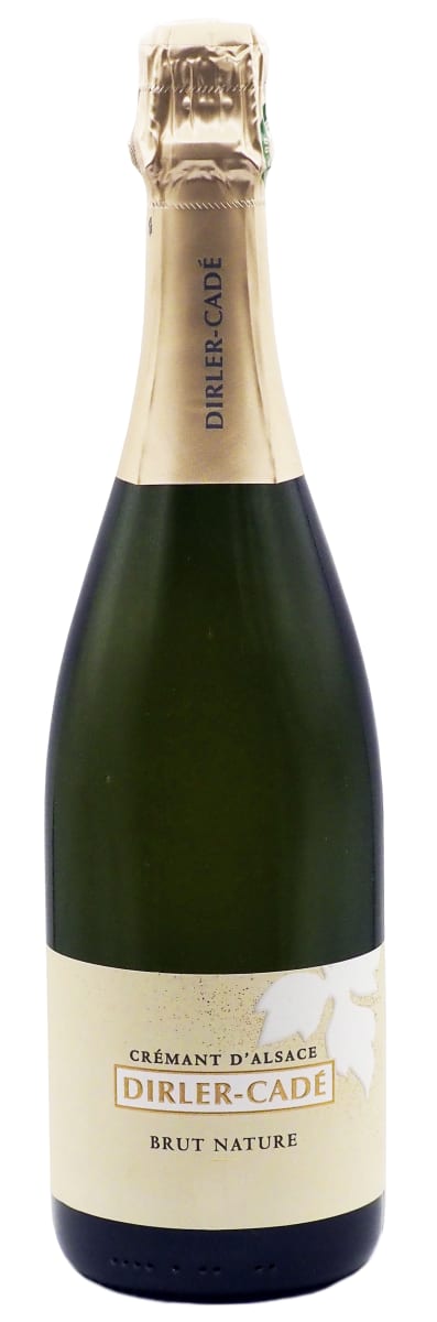 Domaine Dirler-Cade Cremant d'Alsace Brut Nature 2017  Front Bottle Shot