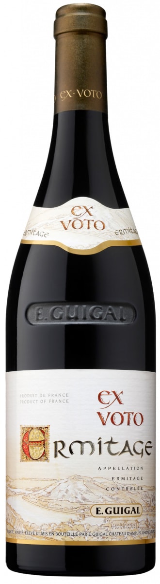 Guigal Ex Voto Ermitage Rouge 2015  Front Bottle Shot