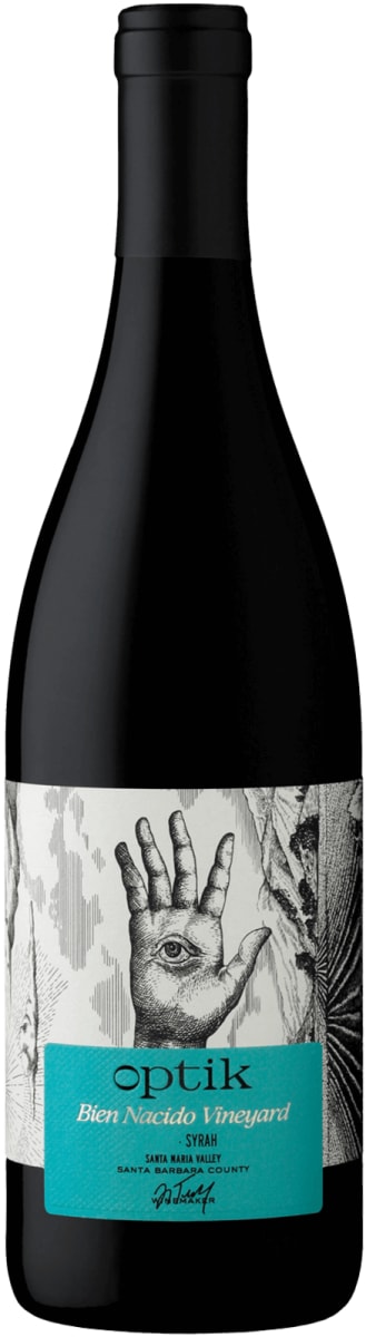 Optik Bien Nacido Syrah 2020  Front Bottle Shot