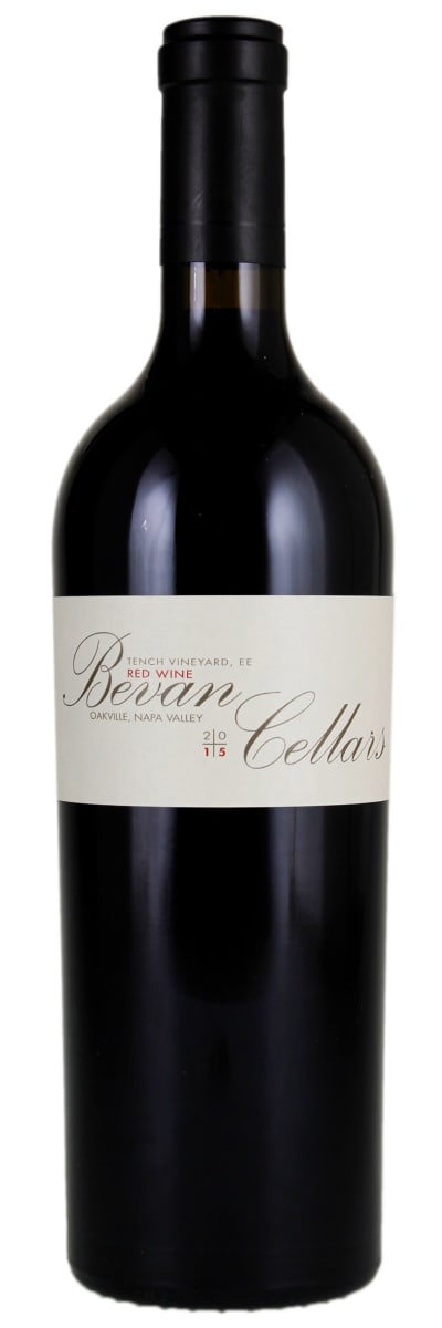 Bevan Cellars EE Tench Vineyard Proprietary Red 2015  Front Bottle Shot