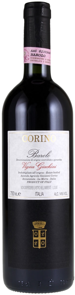 Giovanni Corino Barolo Vigna Giachini 2005  Front Bottle Shot