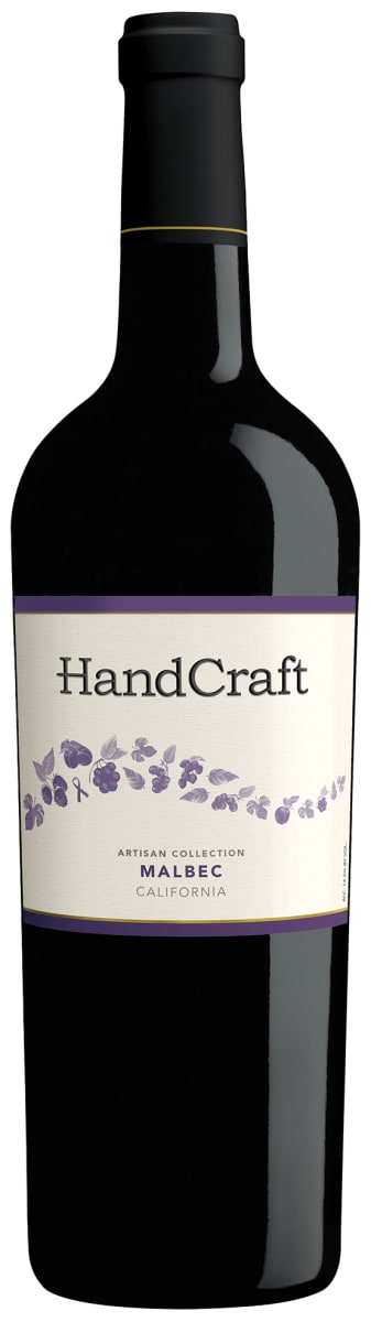 HandCraft Malbec 2015 Front Bottle Shot