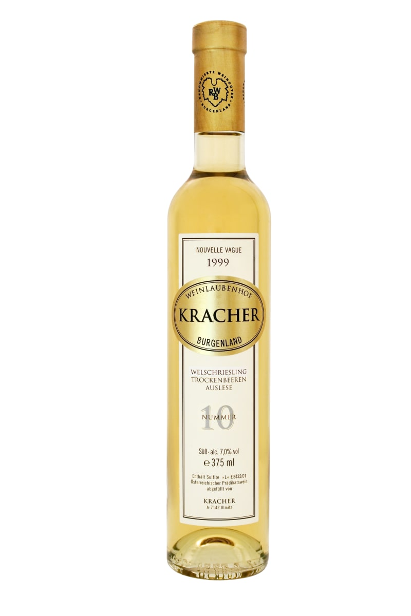 Kracher Welschriesling Nouvelle Vague Trockenbeerenauslese #10 (375ML half-bottle) 1999  Front Bottle Shot
