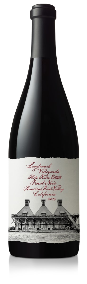 Landmark Hop Kiln Estate Pinot Noir 2016  Front Bottle Shot
