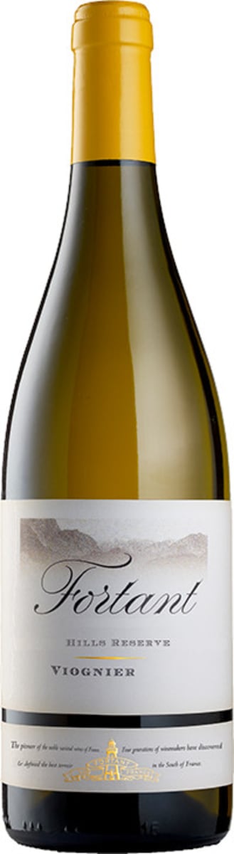 Fortant Hills Reserve Viognier 2013 Front Bottle Shot