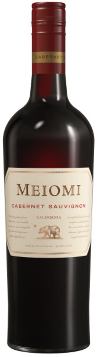 Meiomi Cabernet Sauvignon  Front Bottle Shot