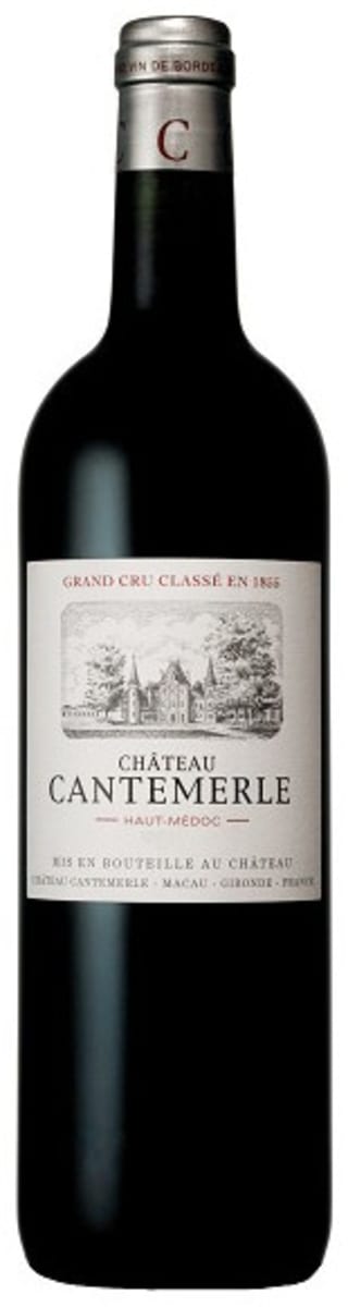 Chateau Cantemerle  2015 Front Bottle Shot