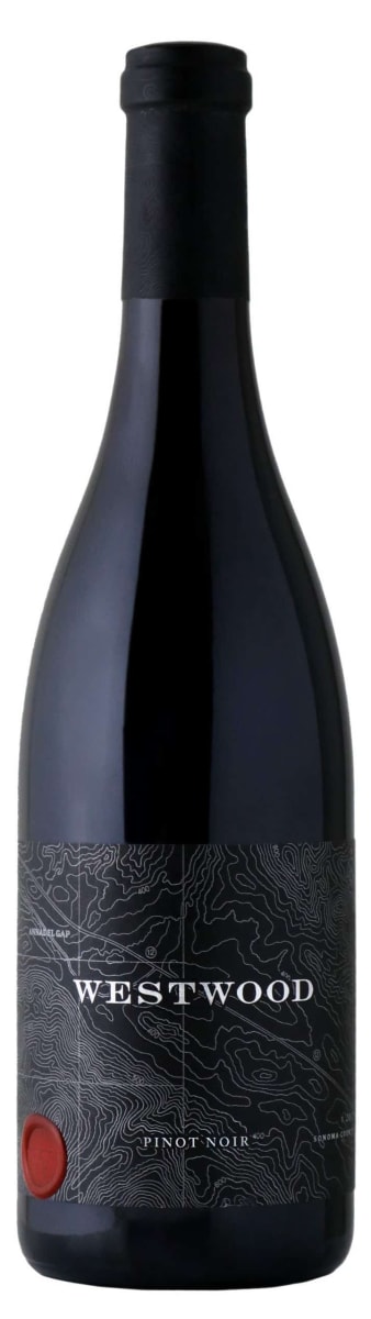 Westwood Winery Sonoma County Pinot Noir 2017  Front Bottle Shot