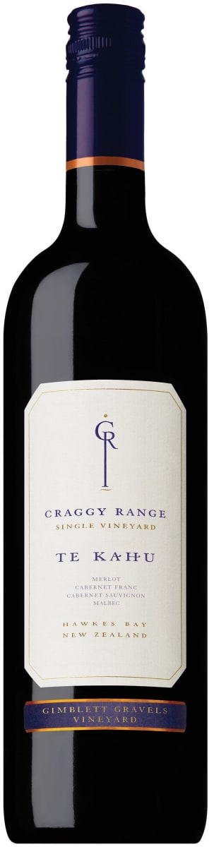 Craggy Range Winery Te Kahu Gimblett Gravels Vineyard 2018  Front Bottle Shot