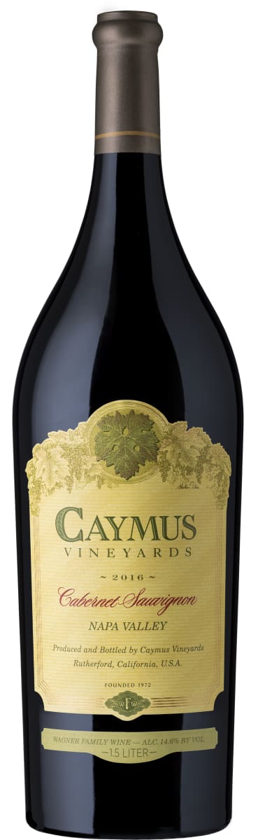 Caymus Napa Valley Cabernet Sauvignon (1.5 Liter Magnum) 2016  Front Bottle Shot