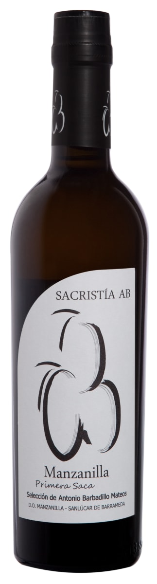 Antonio Barbadillo Sacristia AB Manzanilla (375ML half-bottle)  Front Bottle Shot