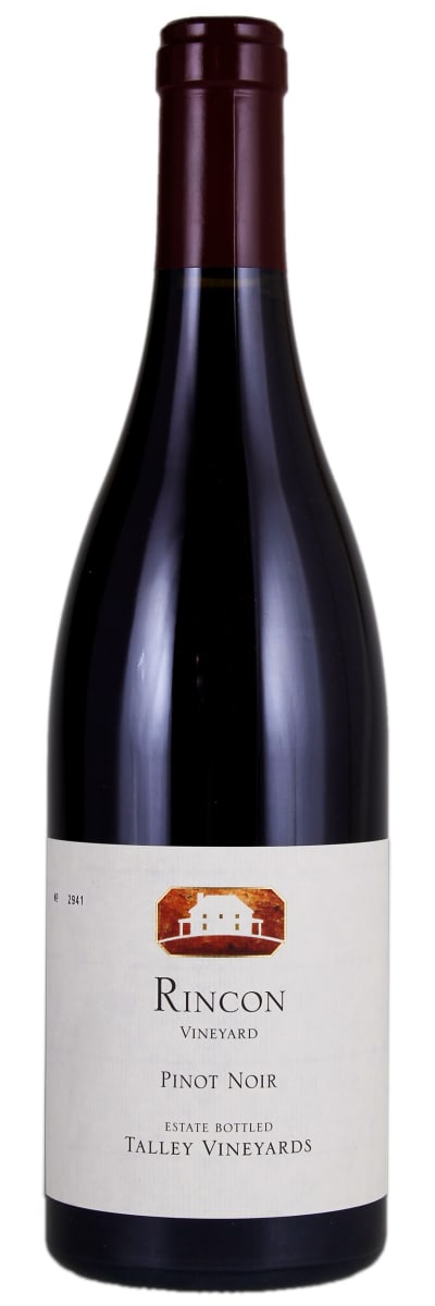 Talley Rincon Vineyard Pinot Noir 2016  Front Bottle Shot