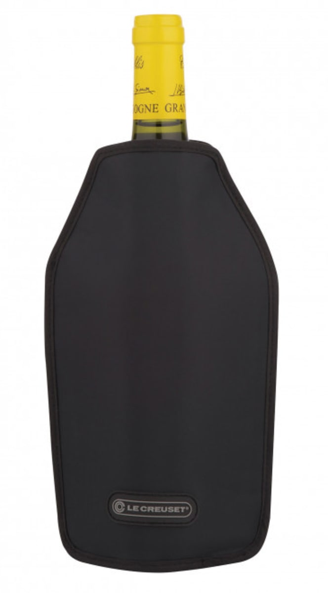 Le Creuset Wine Cooler Sleeve in Black