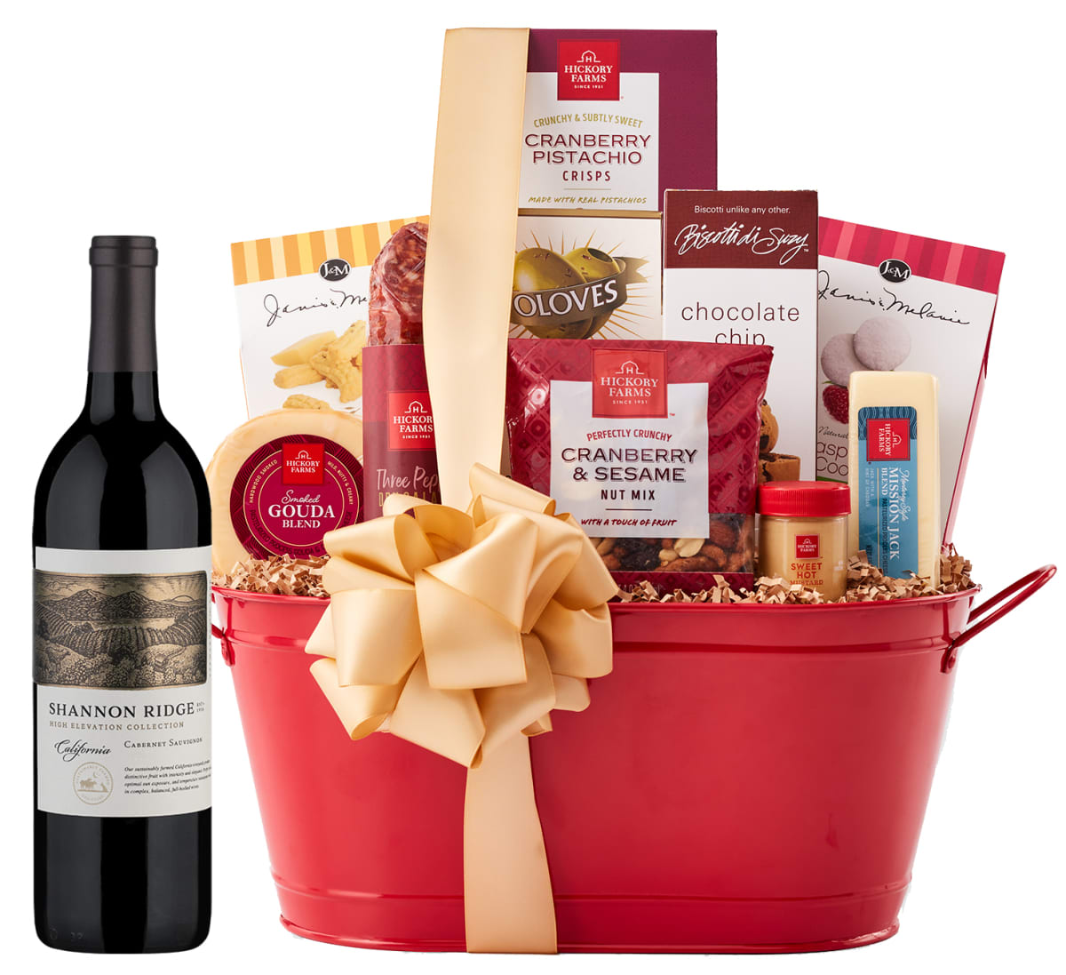 wine.com Cabernet Sauvignon Deluxe Gourmet Gift Basket  Gift Product Image