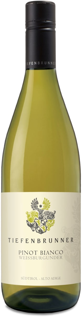 Tiefenbrunner Pinot Bianco 2016 Front Bottle Shot