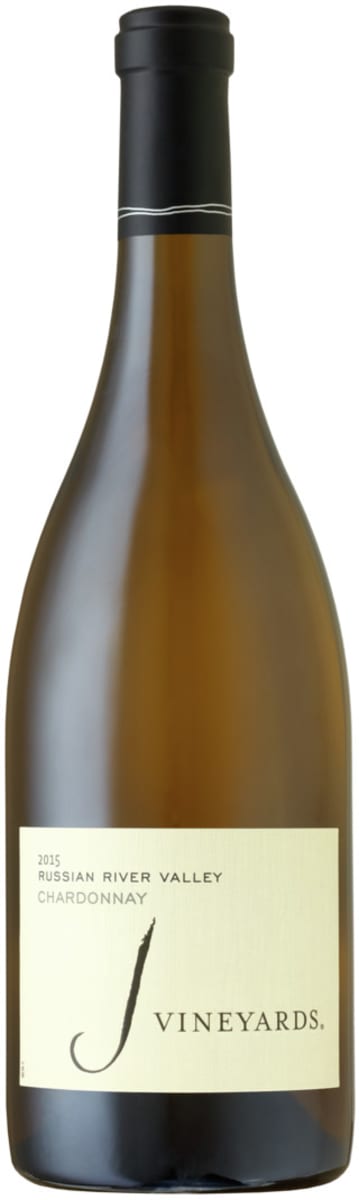 J Vineyards Russian River Chardonnay 2015 Front Bottle Shot