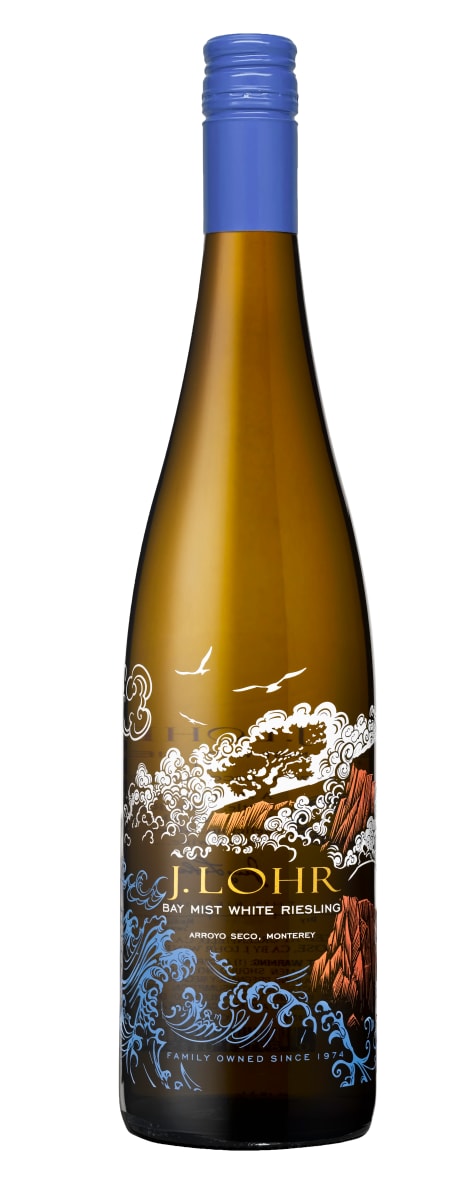 J. Lohr Bay Mist White Riesling 2022  Front Bottle Shot