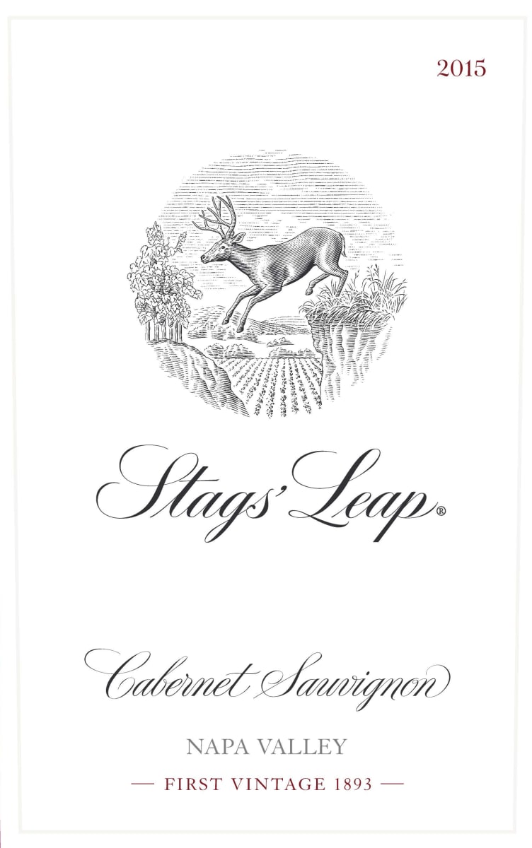 Stags' Leap Winery Cabernet Sauvignon (1.5 Liter Magnum) 2015  Front Label