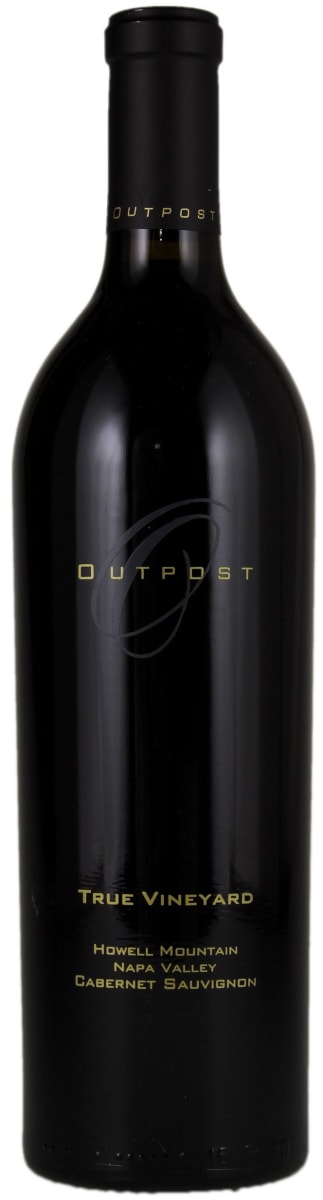 Outpost True Vineyard Cabernet Sauvignon 2016  Front Bottle Shot