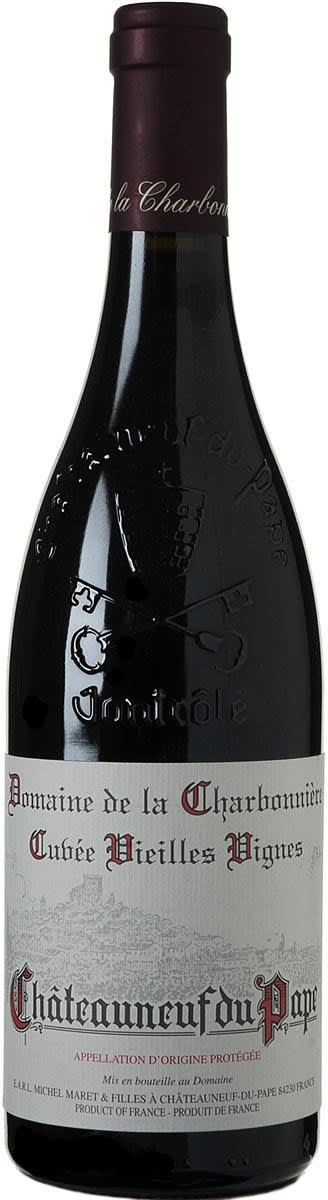 Domaine de la Charbonniere Chateauneuf-du-Pape Vieilles Vignes 2015  Front Bottle Shot