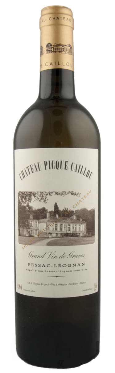 Chateau Picque-Caillou Blanc 2018  Front Bottle Shot