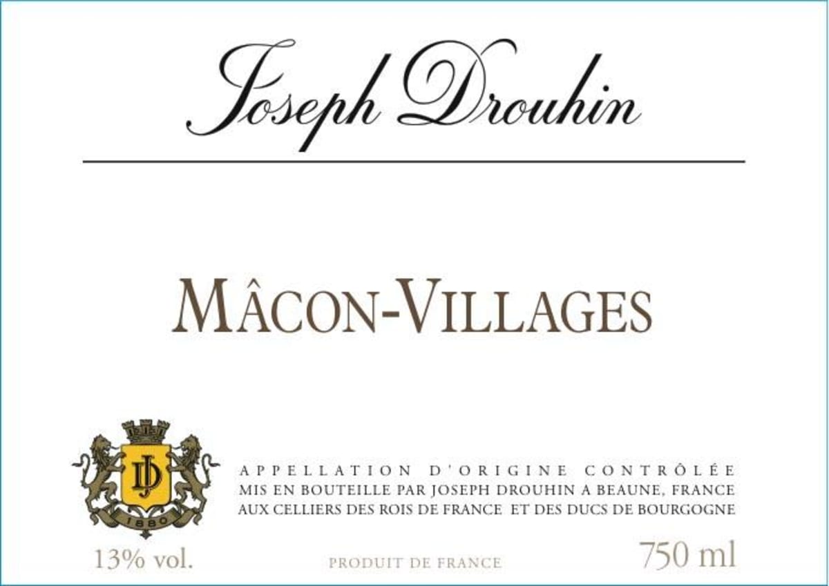 Joseph Drouhin Macon-Villages 2016  Front Label