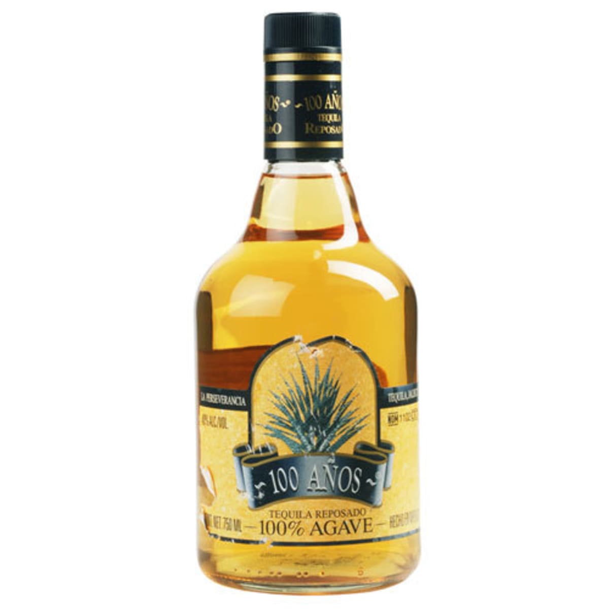 Sauza 100 Anos Reposado Tequila  Front Bottle Shot