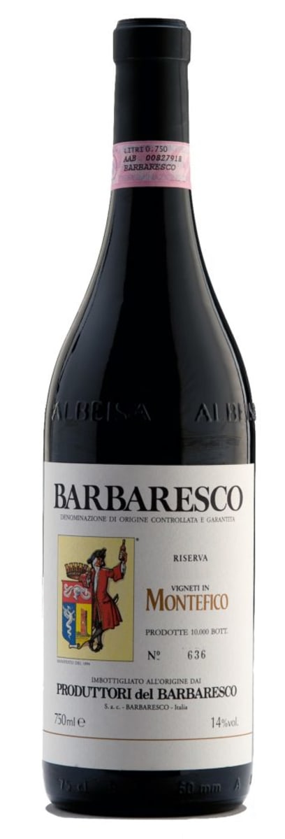 Produttori del Barbaresco Barbaresco Montefico Riserva 2014  Front Bottle Shot